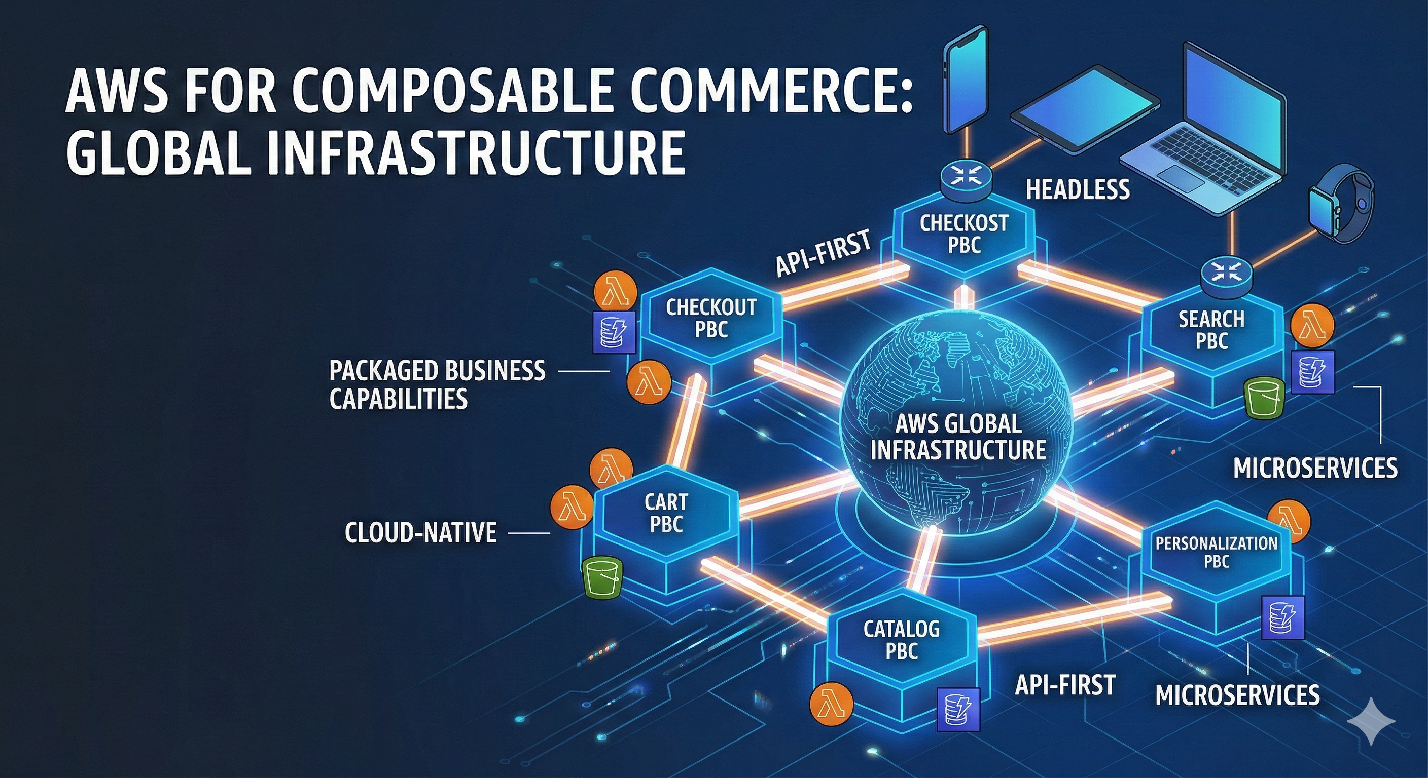 Preview Why Composable Commerce Starts With AWS Global Infrastructure