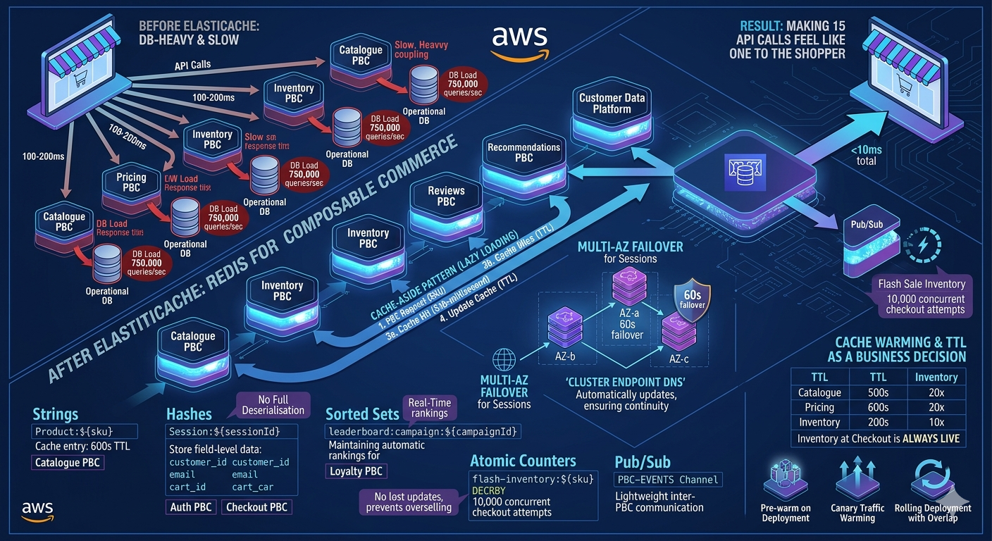 Preview ElastiCache: Making 15 API Calls Feel Like One to the Shopper