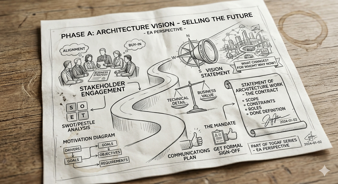 Preview Phase A: Architecture Vision — Selling the Future Before You Build It
