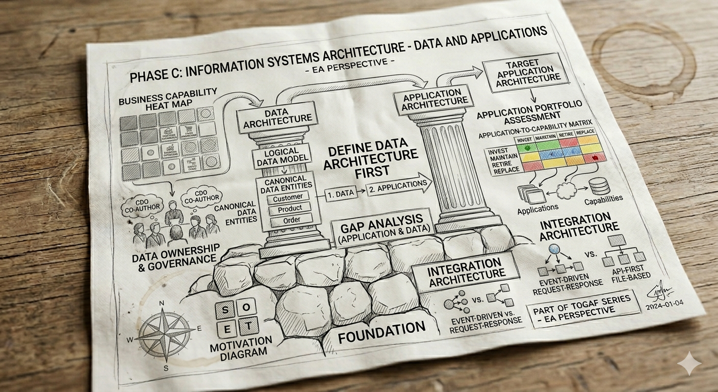 Preview Phase C: Information Systems Architecture — Data and Applications as Strategic Assets