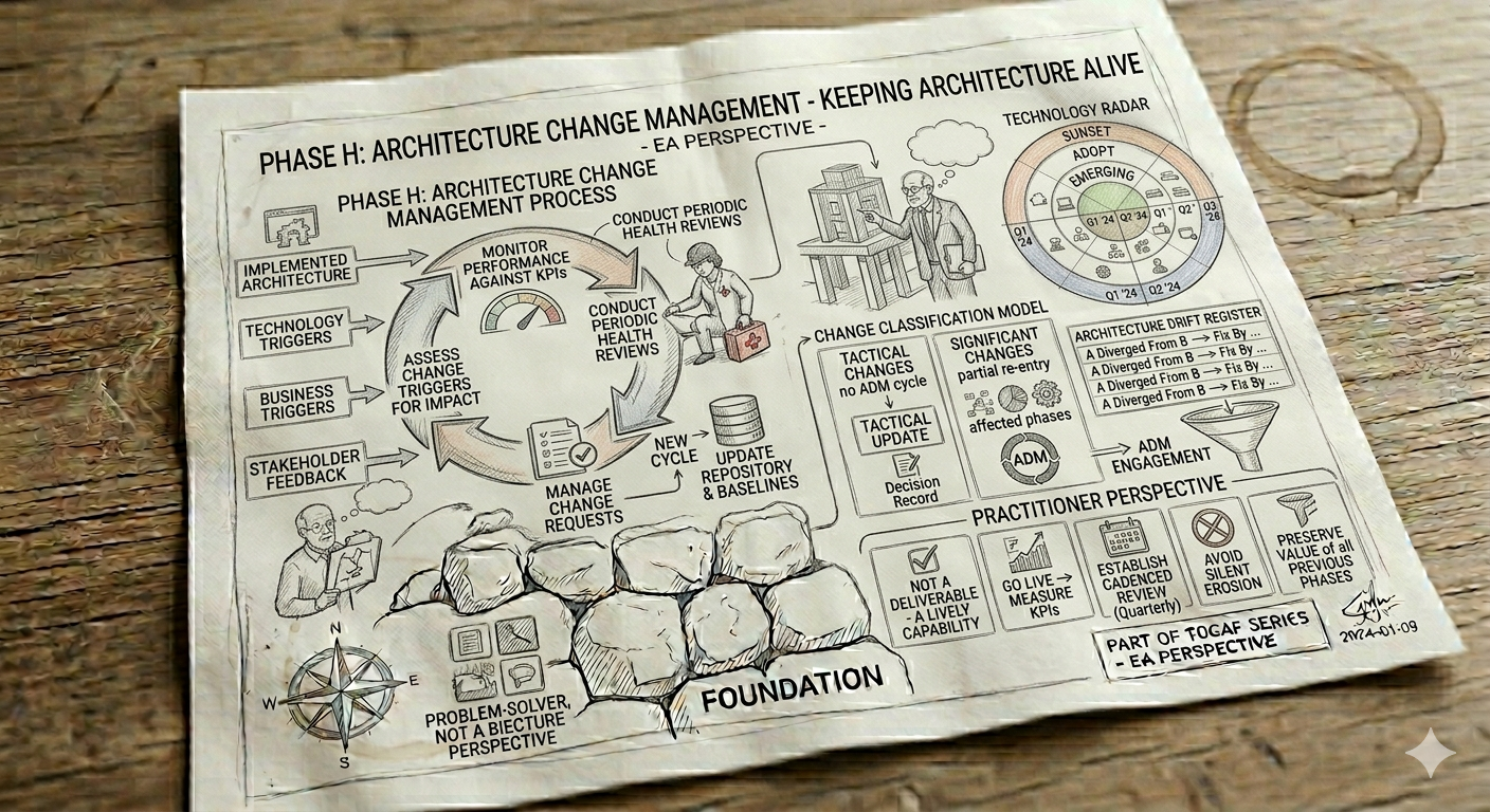 Preview Phase H: Architecture Change Management — Keeping Architecture Alive After Go-Live